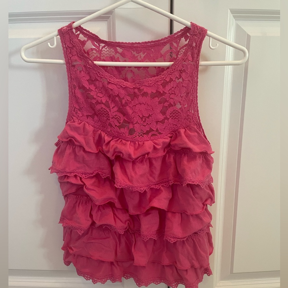Abercrombie & fitch pink top - size S